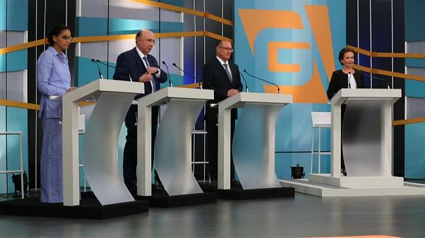 Brasil: Debate eleitoral morno na ausência de Bolsonaro Brasil: Debate eleitoral morno na ausência de Bolsonaro