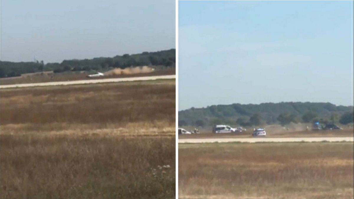 [Vídeo] Un detenido después de que un coche irrumpiera en las pistas del aeropuerto de Lyon