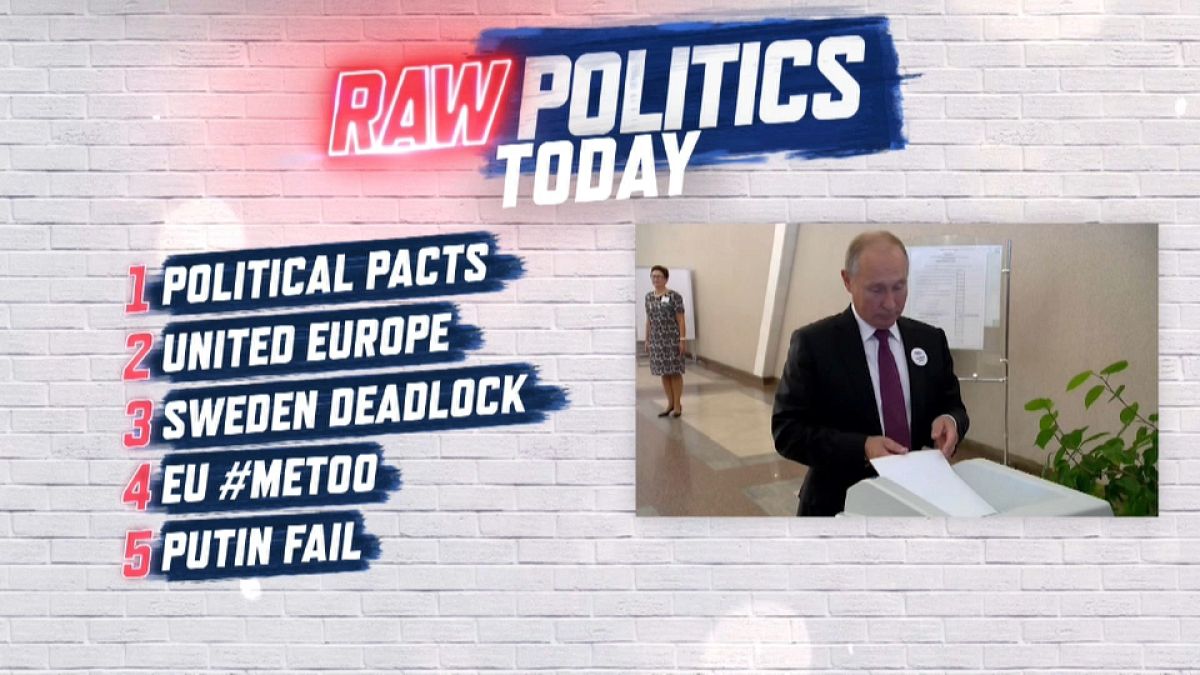 Raw Politics: pre-election alliance-making, Sweden vote analysis and sexual harassment in parliament