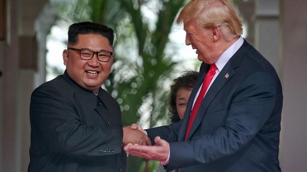 Trump-Kim zirvesinde ikinci raund için düğmeye basıldı Trump-Kim zirvesinde ikinci raund için düğmeye basıldı