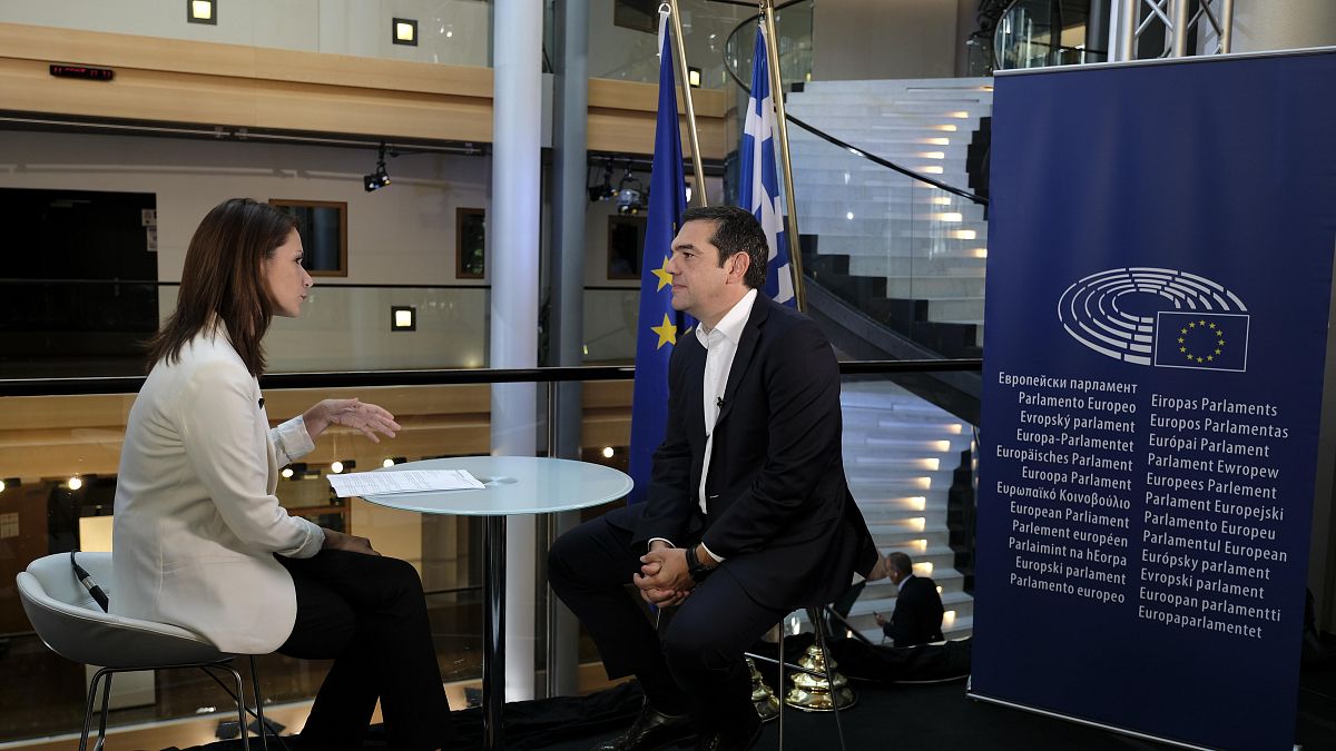 Αλέξης Τσίπρας εφ' όλης της ύλης στο Euronews
