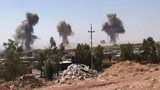 بمباران مقر حدکا در کوی سنجق واقع در کردستان عراق