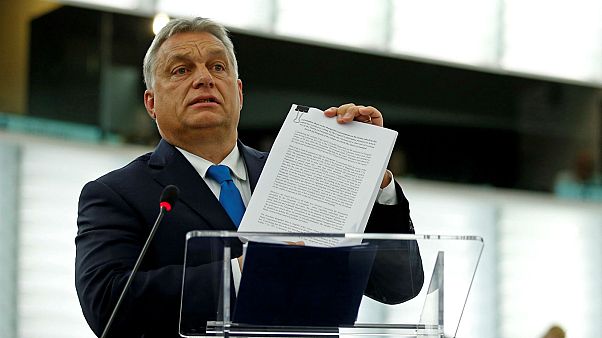 European Parliament votes to trigger Article 7 sanctions procedure against Hungary European Parliament votes to trigger Article 7 sanctions procedure against Hungary