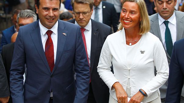 Στην ΠΓΔΜ η Φεντερικά Μογκερίνι Στην ΠΓΔΜ η Φεντερικά Μογκερίνι