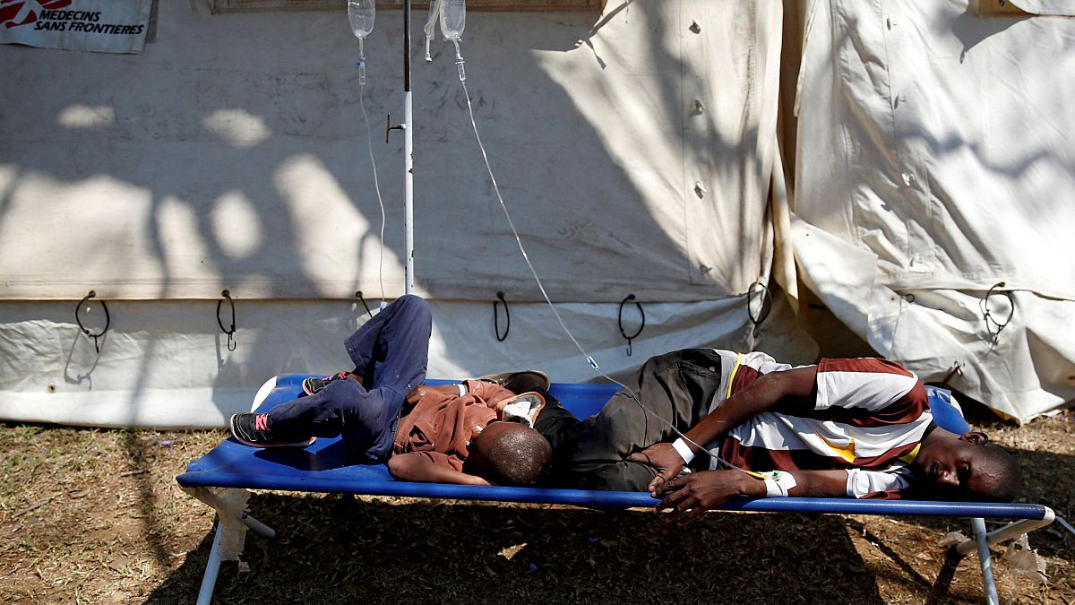 Épidémie de choléra au Zimbabwe