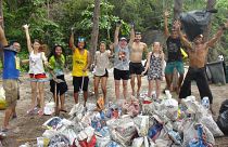 Imágen de un Día de Mundial de Limpieza en Tailandia