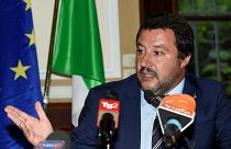 نائب رئيس الوزراء ووزير الداخلية الإيطالي ماتيو سالفيني