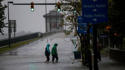  El huracán Florence llega a la costa este de Estados Unidos