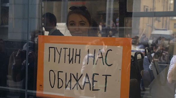 Протестное движение в России молодеет Протестное движение в России молодеет