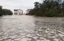 Ураган «Флоренс» вышел на сушу