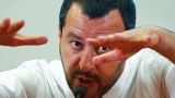 Salvini na Tunísia para discutir políticas migratórias