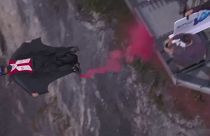 Бейсджампинг в горах Китая