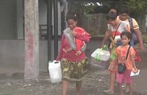 El ciclón Mangkhut ya está en Filipinas