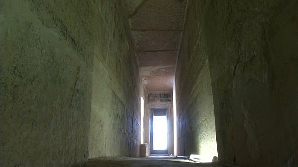 صورة أرشيفية لإحدى مقابر النبلاء الفراعنة صورة أرشيفية لإحدى مقابر النبلاء الفراعنة