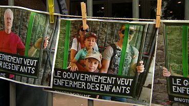 Protesters in Belgium condemn migrant detentions