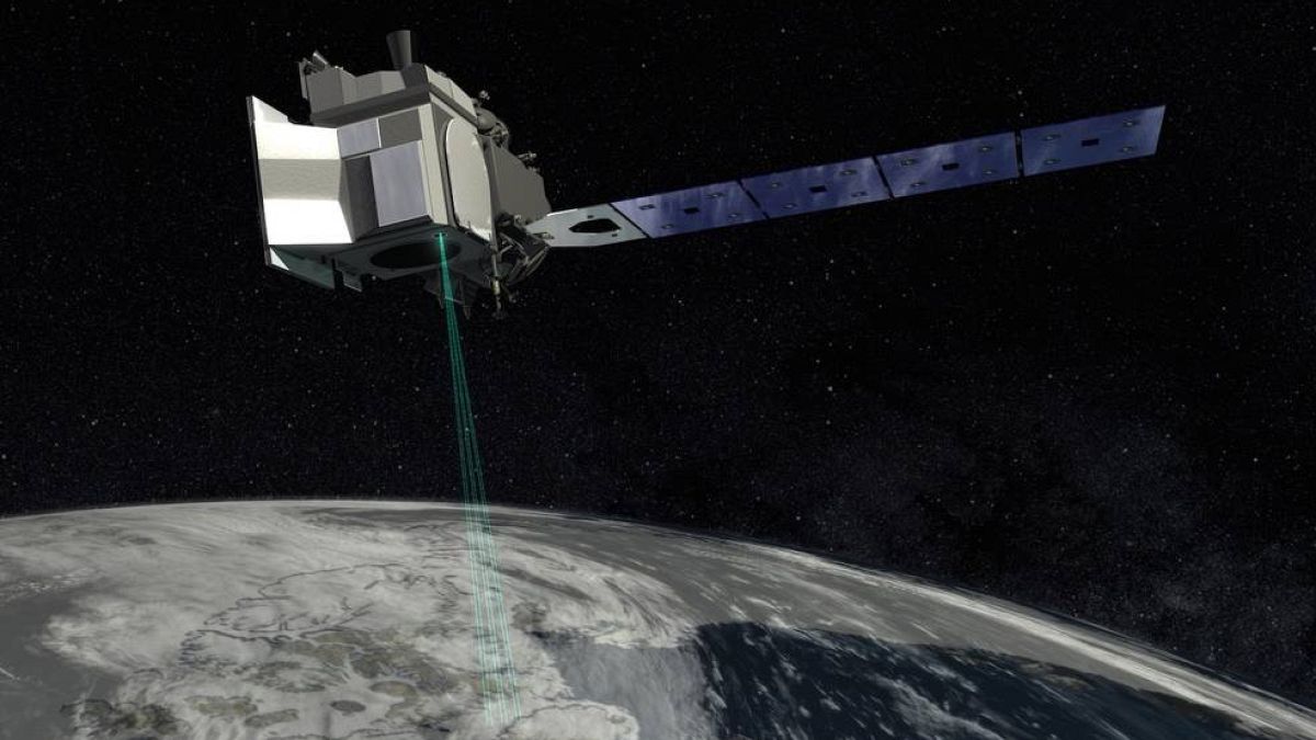 ICESat-2 uydusu lazerle buzulları ölçecek