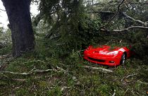 Os estragos do Furacão Florence em fotografias