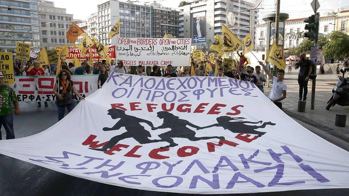 Ελλάδα: Ολοκληρώθηκε το αντιφασιστικό συλλαλητήριο στο κέντρο της Αθήνας