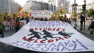 Ελλάδα: Ολοκληρώθηκε το αντιφασιστικό συλλαλητήριο στο κέντρο της Αθήνας