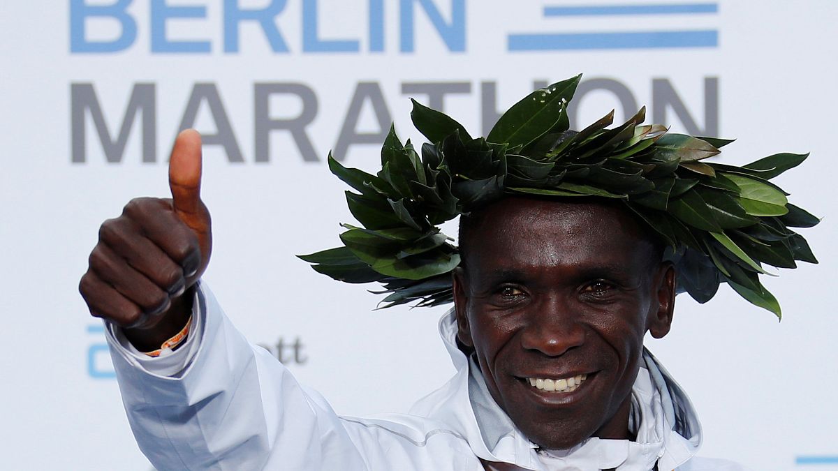 Berlin-Marathon: Kenianer Kipchoge läuft Weltrekord