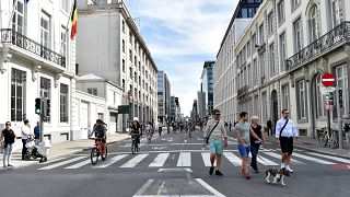 Journée sans voiture à Paris et Bruxelles