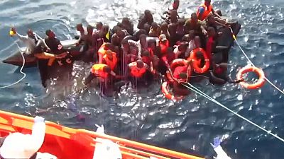 Des migrants sauvés au large de l'Espagne