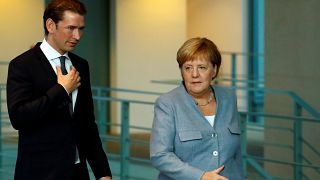 Merkel und Kurz wollen mehr Grenzschutz