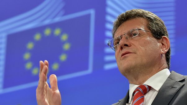 Le vice-président de la Commission européenne Maros Sefcovic Le vice-président de la Commission européenne Maros Sefcovic
