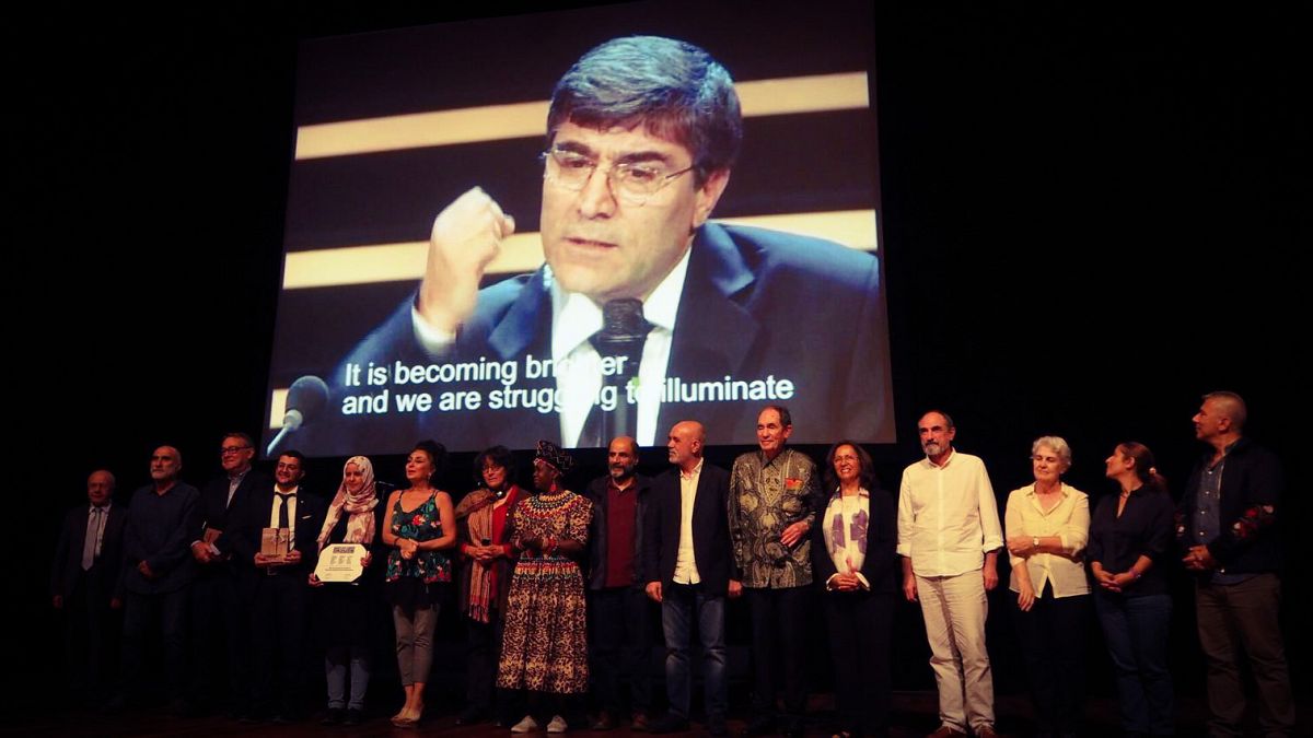 Hrant Dink ödülü Murat Çelikkan ve Yemenli Mwatana İnsan Hakları Örgütü'nün