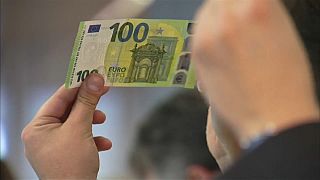 ECB's Mersch unveils new 100 and 200 euro banknotes