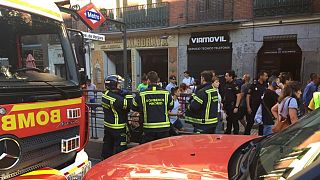 شاهد: انفجار حاسوب يثير الذعر في مترو مدريد