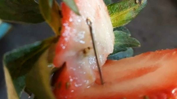 Stecknadeln in Erdbeeren: Verdacht auf Sabotage Stecknadeln in Erdbeeren: Verdacht auf Sabotage