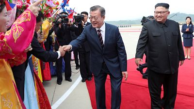 Auf Gratwanderung: Moon trifft Kim in Pjöngjang