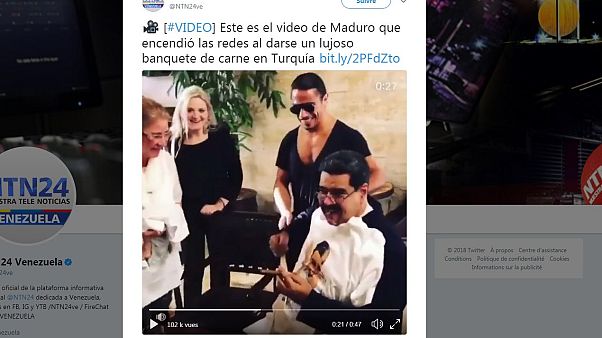 La fastuosa cena de Maduro en Estambul desata indignación La fastuosa cena de Maduro en Estambul desata indignación