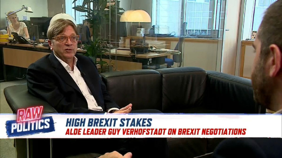 Raw Politics: Verhofstadt looking on the bright side of Brexit and reformism in the EU