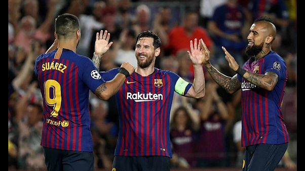 Goleada del Barça, remontada del Atlético de Madrid Goleada del Barça, remontada del Atlético de Madrid