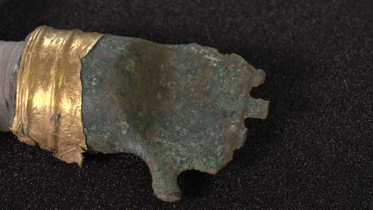 شاهد: علماء سويسريون يعثرون على يد من البرونز عمرها 3500 عام  
