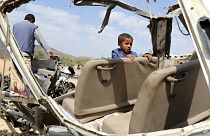  Saudi-led airstrike- displaced children