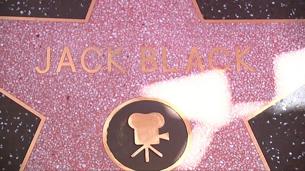 Jack Black csillagot kapott a Hírességek sétányán Jack Black csillagot kapott a Hírességek sétányán