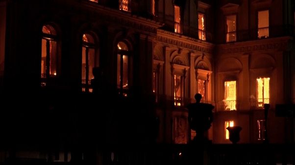 Llevará años recuperar el museo brasileño quemado Llevará años recuperar el museo brasileño quemado