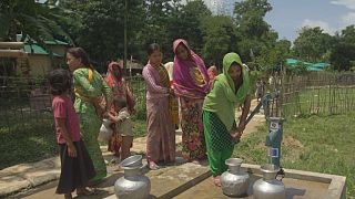 Rohingya menekültek jutnak ivóvízhez az EU támogatásával