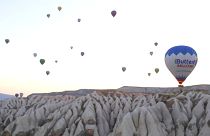 O fenómeno dos balões de ar quente na Capadócia