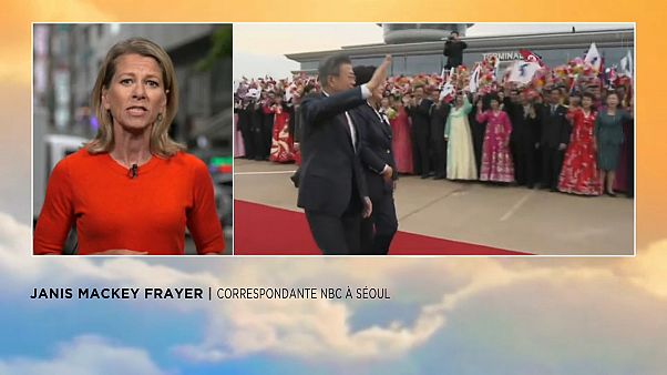 Visita histórica de Moon Jae-in à Coreia do Norte Visita histórica de Moon Jae-in à Coreia do Norte