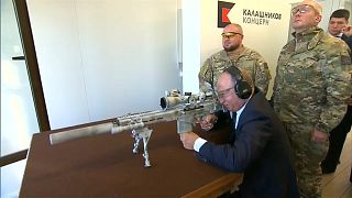 Путин опробовал винтовку