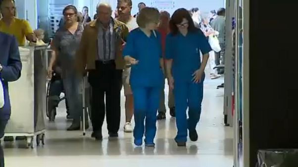 El 75% de los enfermeros lusos, en huelga El 75% de los enfermeros lusos, en huelga