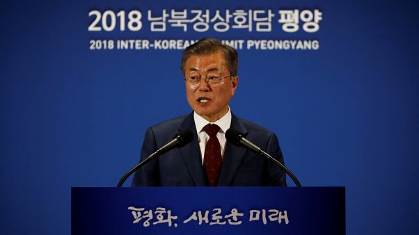 Moon: Kuzey Kore lideri Kim yakın bir tarihte Trump’la görüşmek istiyor Moon: Kuzey Kore lideri Kim yakın bir tarihte Trump’la görüşmek istiyor