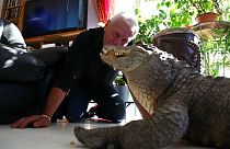 Ali und Gator - Franzose (67) sammelt Reptilien als Haustiere
