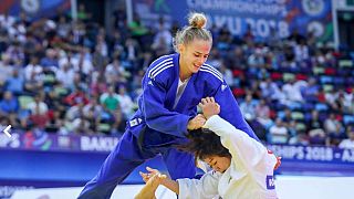 Judo : Daria Bilodid, la plus jeune championne du monde de l'histoire