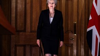 Britain's Prime Minister Theresa May in London on September 21, 2018.