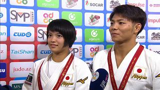 خواهر و برادر ژاپنی طلای قهرمانی جودو را بردند